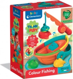 Joc logic de pescuit cu undiță și bărcuță CLEMENTONI