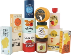 Le Toy Van Set de alimente din lemn pentru copii