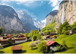 Puzzle 3000 piese – Lauterbrunnen, Elveția TREFL