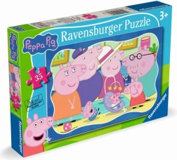 Puzzle Peppa Purcelușa 35 piese