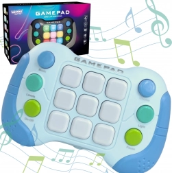 Joc electronic WOOPIE Pop-It Jucărie Fidget Gamepad albastru