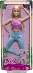 Barbie Made to Move păpușă blondă