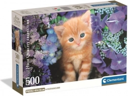 Puzzle Clementoni pisoi roșcat 500 piese
