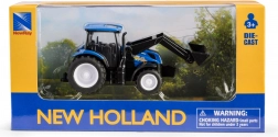 mini tractor new holland t6 cu încărcător frontal