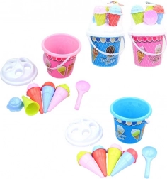 Set joacă nisip set inspirat de înghețată pentru copii