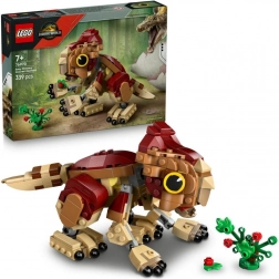 Lego Jurassic World pui de dinozaur Dolores Aquilops set de construcție