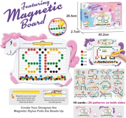 Tablă magnetică unicorn pentru copii