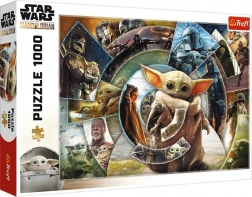 Puzzle Trefl Star Wars: drumul lui Grogu – 1000 de piese
