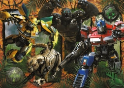 Puzzle 1000 piese Transformers: Trezirea bestiilor