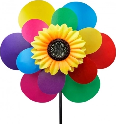 moară de vânt cu floricică 36 cm