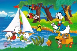 Puzzle Aventură la lac 160 piese