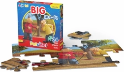 Pat a Mat Puzzle MARE 1 – puzzle de podea față-verso, 24 piese