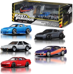 Hot Wheels Furios și iute – set de 5 mașinuțe metalice FAST & FURIOUS