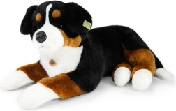 Câine bernese de pluș mare, culcat, 89 cm eco‑friendly