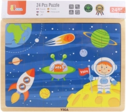 puzzle din lemn spațiu 24 piese VIGA