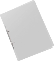 Biblioraft A5 cu mecanism cu 2 inele din polipropilenă transparentă