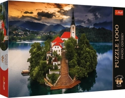 Puzzle TREFL Premium Plus Photo Odyssey – Lacul Bled, 1000 de piese