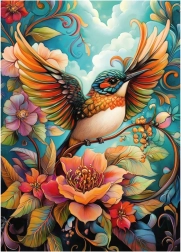 Puzzle DINO Păsărică XL 500 piese