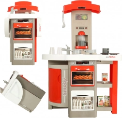 Bucătărie Smoby MINI TEFAL OpenCook electronică, pliabilă pe roți