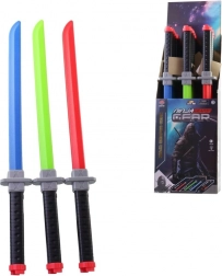 Sabie ninja luminată cu baterii în cutie de prezentare