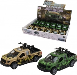 Mașină cu structură metalică și mers înapoi