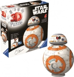 3D puzzleball Star Wars: BB-8 103 piese