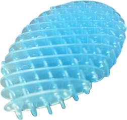 Jucărie antistres fidget albastră transparentă 5 cm
