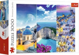Puzzle 3000 piese – Vacanțe grecești Trefl