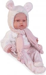 Păpușă realistă Antonio Juan - corp moale, sunete, 50 cm