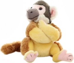 Lemur pitic de pluș 18 cm eco-friendly