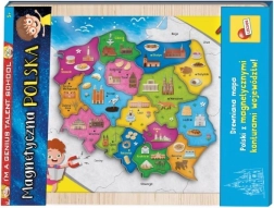 hartă magnetică Polonia I'M A GENIUS