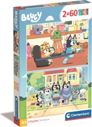 Puzzle Bluey 2×60 piese CLEMENTONI