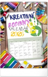 Calendar de familie creativ 2026