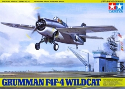 Model din plastic al avionului Grumman F4F-4 Wildcat