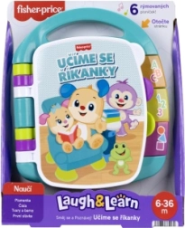 Fisher-Price Învățăm rime – carte muzicală interactivă CZ