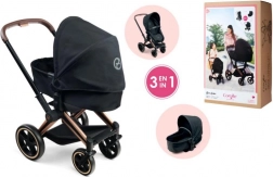 Cărucior pentru păpuși Cybex 3 în 1 negru