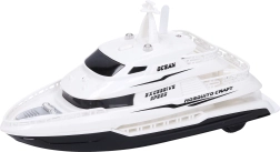 Barcă cu inerție cu efecte Albă 22 cm