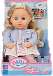 Păpușă BABY born Sophia roz 36 cm