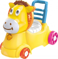 Woopie Baby vehicul de împins, antemergător și oliță 3‑în‑1 măgăruș