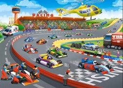 Puzzle cu 120 de piese – FORMULA RACING