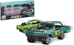 Set de 8 mașinuțe din metal 7,5 cm