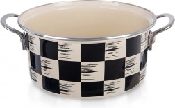 Oală emailată Șah 22 cm, 3 l