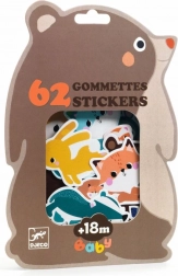 Djeco primele mele autocolante – animăluțe din pădure