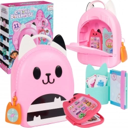 Casa de păpuși a lui GABBY set de călătorie cu rucsac, telefon și portofel