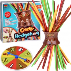 Joc de îndemânare Crazy Arici bastonașe colorate