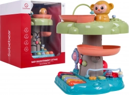 Căsuță interactivă pentru bebeluși cu lumini și sunete