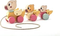 Câine de tras pastelat Cubika pe șnur