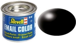 Revell vopsea sintetică neagră semilucioasă pentru modele