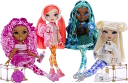 Rainbow High Sparkle & Shine – păpușă cu picioare cu bule și accesorii