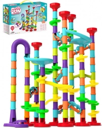 WOOPIE pistă spiralată cu bile – pistă cu bile, 142 de piese